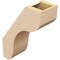 Ekena Millwork 5-inch W x 12-inch D x 16-inch H Stanfield Rough Cedar Woodgrain TimberThane Knee Brace, Primed BRCUR05X12X16STARCPR - alternate 2